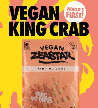 Vegan Finest Foods | Vegan Zeastar | King No Crab Mobile Banner